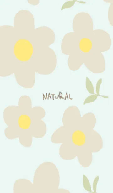 [LINE着せ替え] くすみカラー 北欧風 花14の画像1