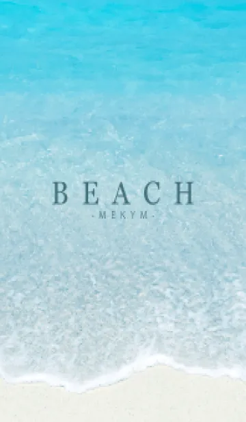 [LINE着せ替え] BEACH HAWAII-BLUE 2の画像1