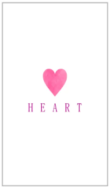 [LINE着せ替え] watercolor pink-HEART 88の画像1