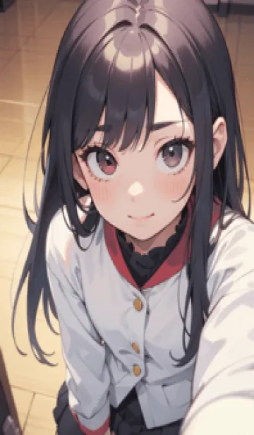 [LINE着せ替え] 少女が一人 #LU028。の画像1