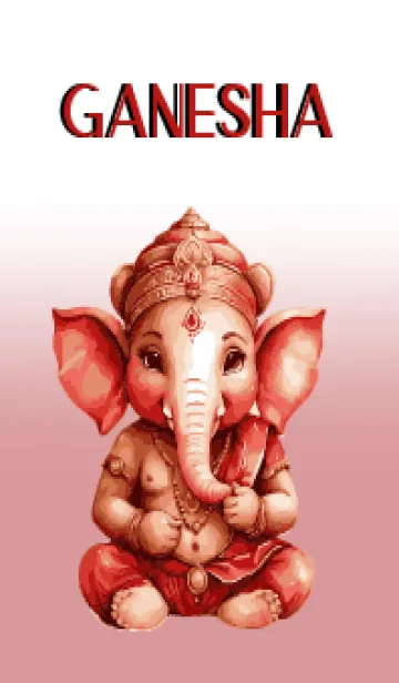 Love Red Ganesha Theme (JP)の着せ替えメイン画像