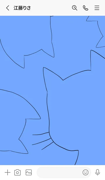 [LINE着せ替え] ただ猫の画像2