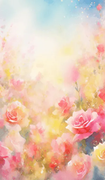 [LINE着せ替え] 薔薇(バラ)の花の着せかえ(R524)の画像1