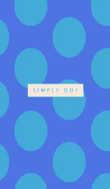 [LINE着せ替え] シンプル ドット _35の画像1