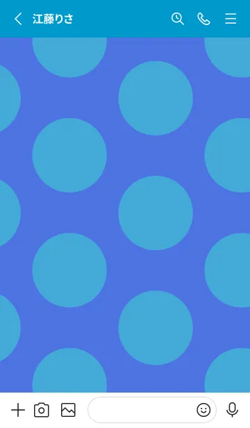 [LINE着せ替え] シンプル ドット _35の画像2