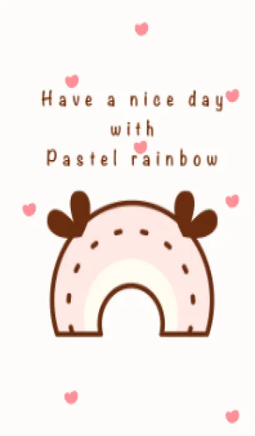 [LINE着せ替え] Pastel rainbow theme 20 :)の画像1