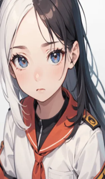 [LINE着せ替え] 少女が一人 #LU015。の画像1