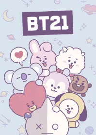 [LINE着せ替え] BT21 SMOKY BLUEの画像1