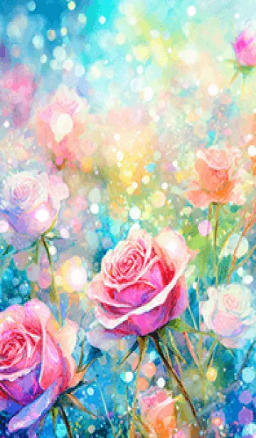 [LINE着せ替え] 薔薇(バラ)の花の着せかえ(R543)の画像1