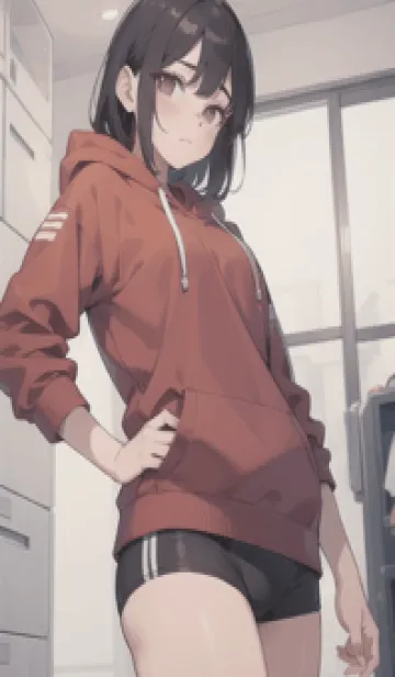 [LINE着せ替え] 少女が一人 #LV05。の画像1