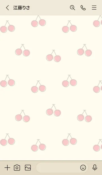 [LINE着せ替え] ちぇりーぽっぷの画像2