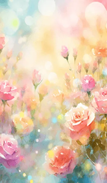 [LINE着せ替え] 薔薇(バラ)の花の着せかえ(R546)の画像1