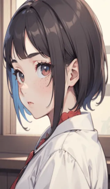 [LINE着せ替え] 少女が一人 #LV02。の画像1