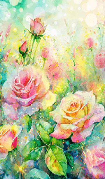 [LINE着せ替え] 薔薇(バラ)の花の着せかえ(R547)の画像1