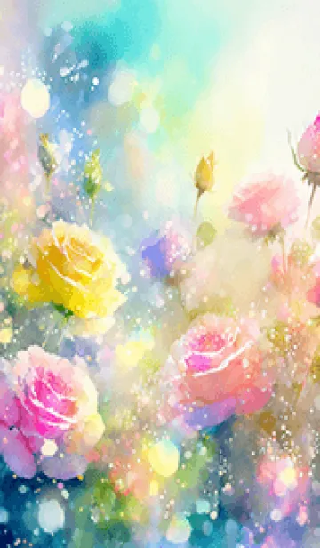 [LINE着せ替え] 薔薇(バラ)の花の着せかえ(R549)の画像1