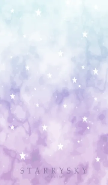 [LINE着せ替え] STARRY SKY -PURPLE- 20の画像1