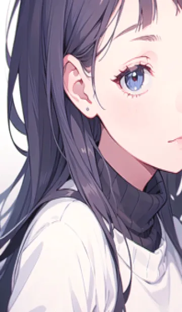 [LINE着せ替え] 少女が一人 #LV025。の画像1