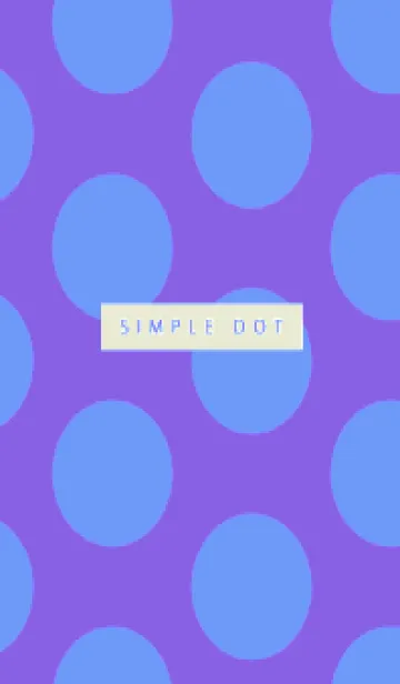 [LINE着せ替え] シンプル ドット _36の画像1