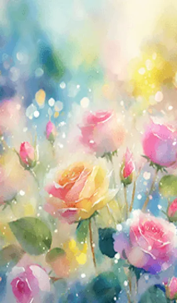 [LINE着せ替え] 薔薇(バラ)の花の着せかえ(R560)の画像1