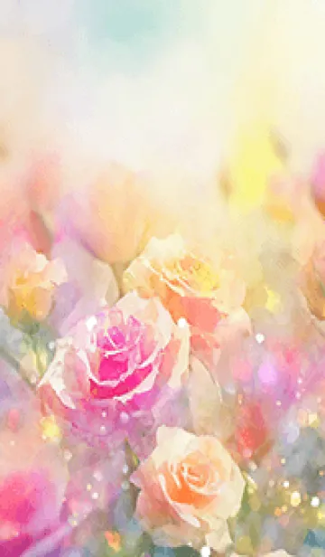 [LINE着せ替え] 薔薇(バラ)の花の着せかえ(R564)の画像1