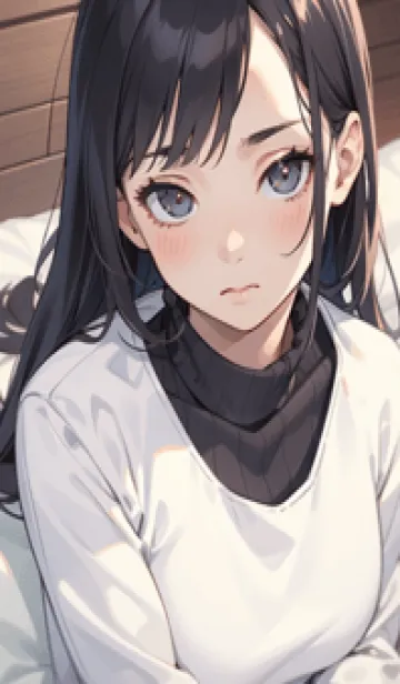 [LINE着せ替え] 少女が一人 #LW09。の画像1