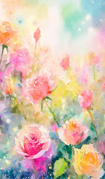 [LINE着せ替え] 薔薇(バラ)の花の着せかえ(R567)の画像1