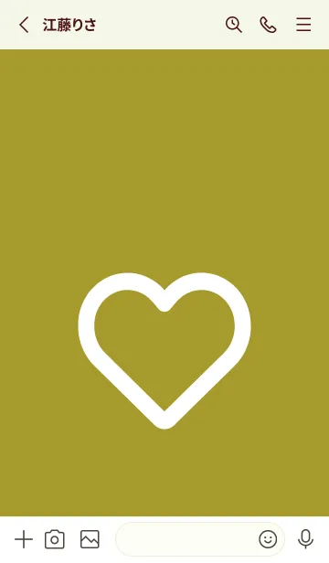 [LINE着せ替え] ハート アイコン 16の画像2