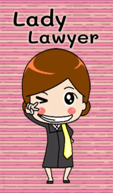 [LINE着せ替え] Lady Lawyerの画像1