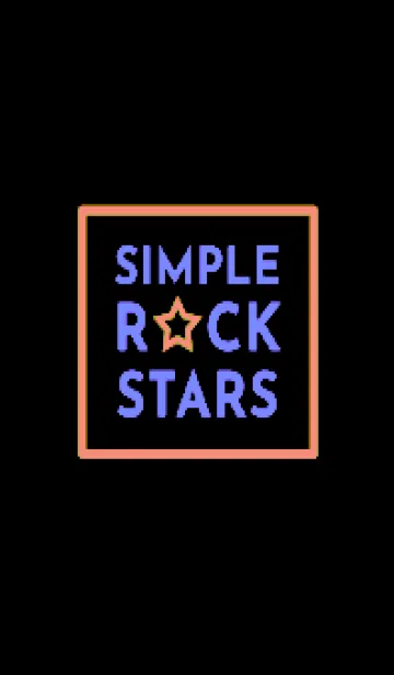 シンプル ロック スター 181のLINE着せ替え