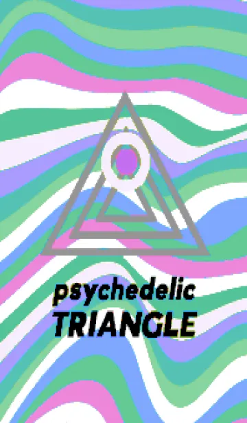 [LINE着せ替え] サイケデリック トライアングル 291の画像1