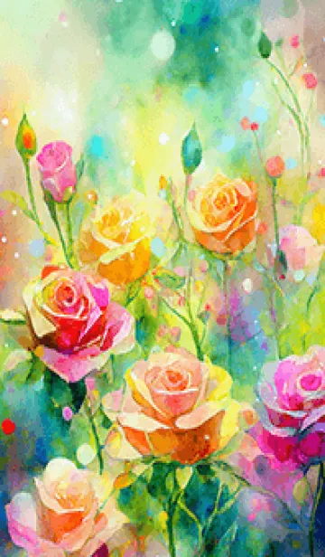 [LINE着せ替え] 薔薇(バラ)の花の着せかえ(R578)の画像1