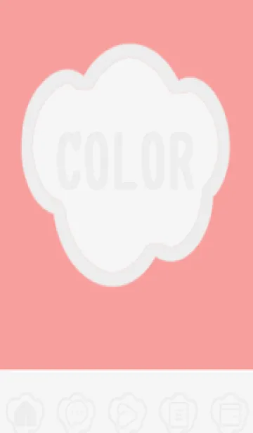 [LINE着せ替え] red color U41の画像1