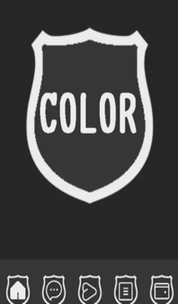 [LINE着せ替え] bw color V42の画像1