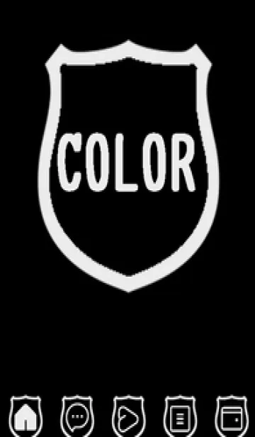 [LINE着せ替え] bw color V45の画像1