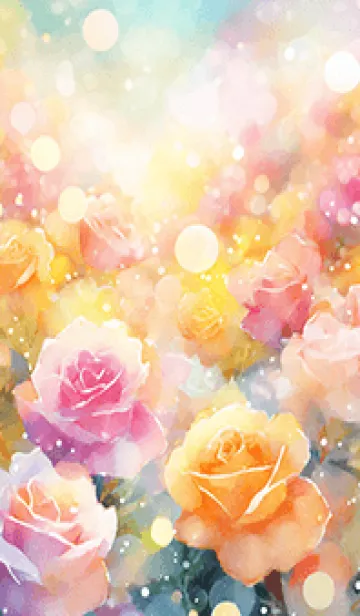 [LINE着せ替え] 薔薇(バラ)の花の着せかえ(R583)の画像1