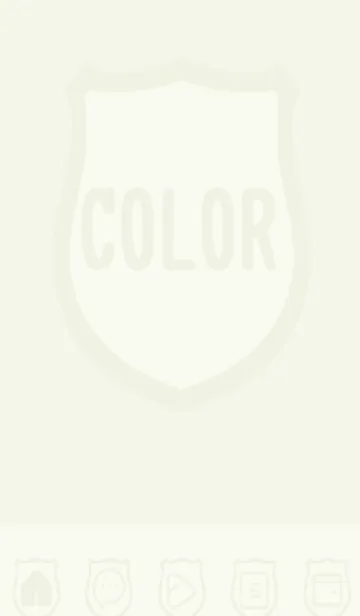 [LINE着せ替え] green color V83の画像1