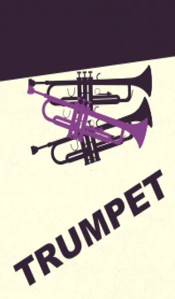 [LINE着せ替え] Trumpet CLR アマランスパープルの画像1