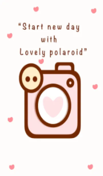 [LINE着せ替え] Lovely pastel polaroid 32の画像1