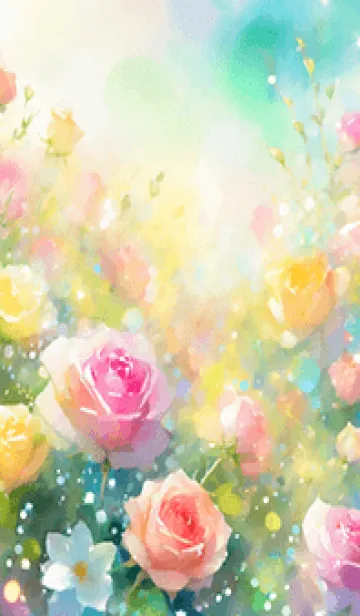 [LINE着せ替え] 薔薇(バラ)の花の着せかえ(R590)の画像1