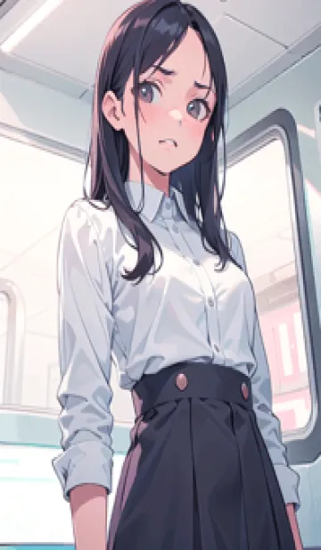 [LINE着せ替え] 少女が一人 #LX019。の画像1