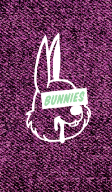 [LINE着せ替え] カラー デニム バニー 102の画像1