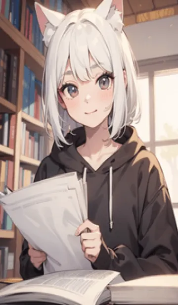 [LINE着せ替え] 少女が一人 #LX018。の画像1