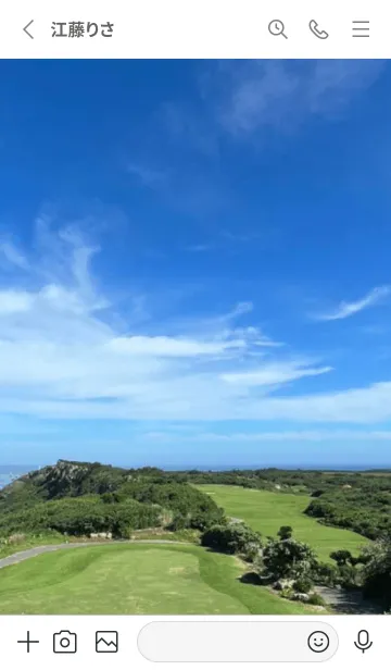 [LINE着せ替え] Golf sceneryの画像2