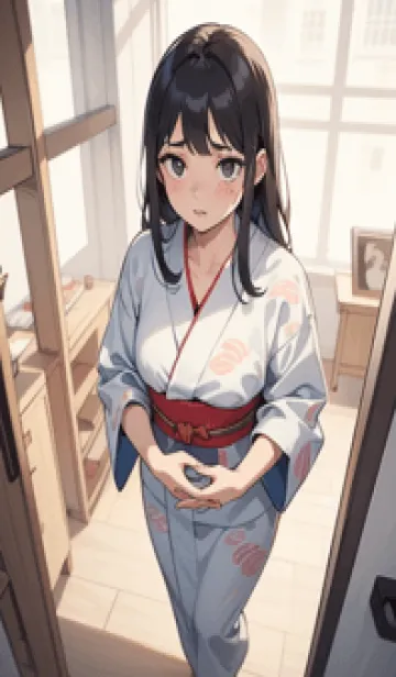 [LINE着せ替え] 少女が一人 #LX017。の画像1