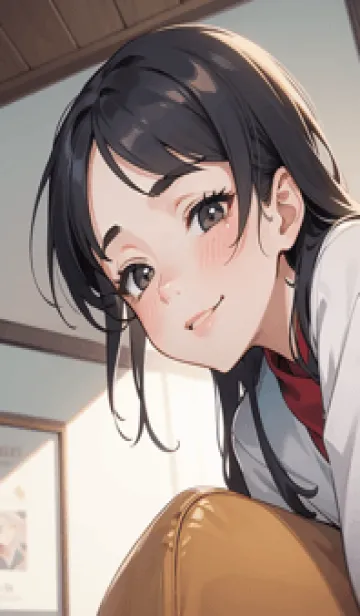 [LINE着せ替え] 少女が一人 #LX016。の画像1