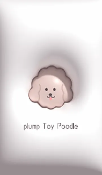 [LINE着せ替え] Greige♡ぷっくりトイプーとハート02_1の画像1