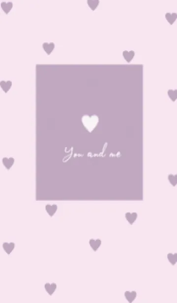 [LINE着せ替え] pattern_heart :lilacpinkの画像1