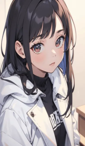 少女が一人 #LX11。の着せ替えメイン画像