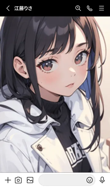 [LINE着せ替え] 少女が一人 #LX11。の画像2