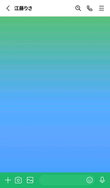 [LINE着せ替え] グラデーション シンプル アイコン 25の画像2